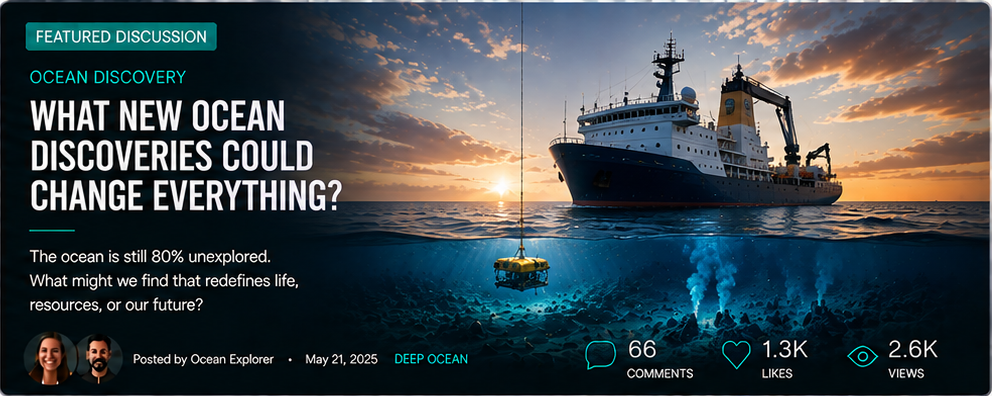 Ocean discovery discussion