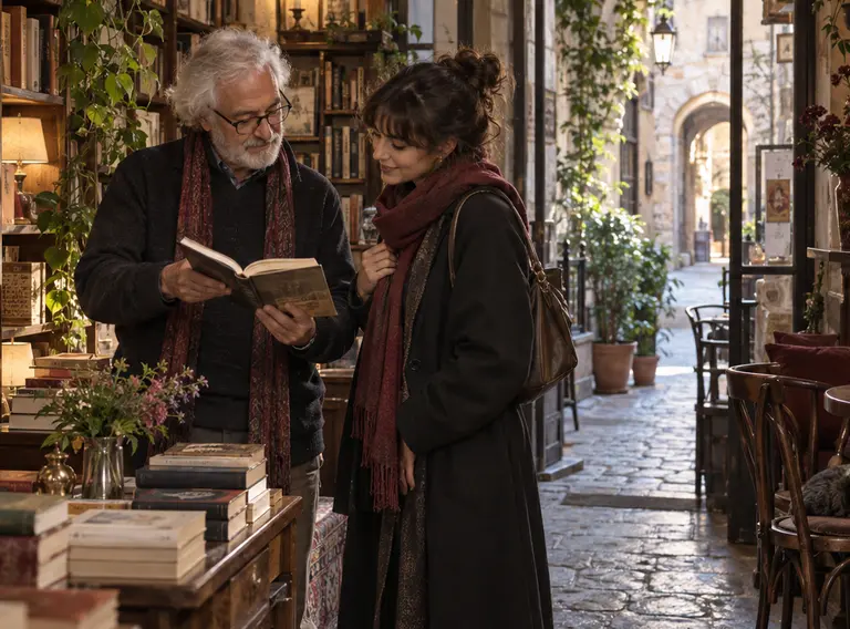 A characterful independent bookshop hidden in an old passage