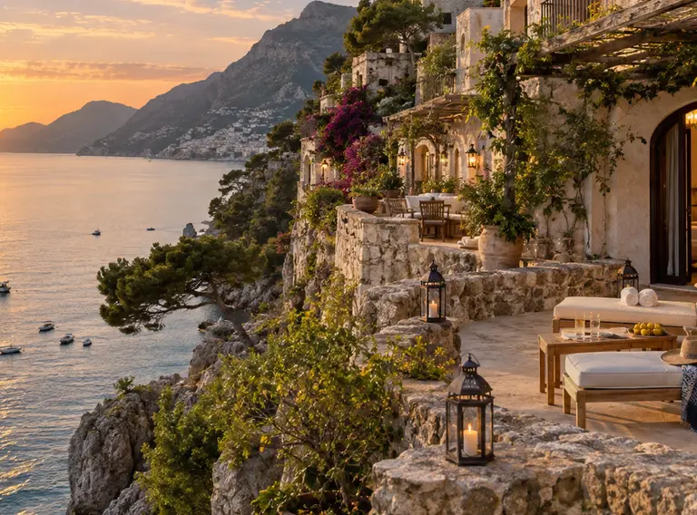 Independent Mediterranean cliffside hotel