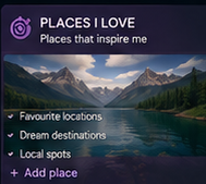 Places I Love